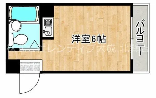 グランシャトー寺田町【4階】の間取り