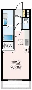 シャンドフルール【2階】の間取り