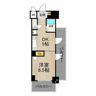 フェニックス日本橋高津【7階】の間取り