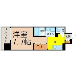 GRAND ESPOIR IZUMI(グランエスポワール泉)【13階】の間取り