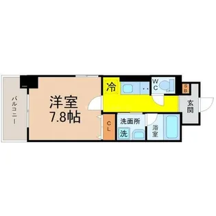 シェリール東桜【5階】の間取り