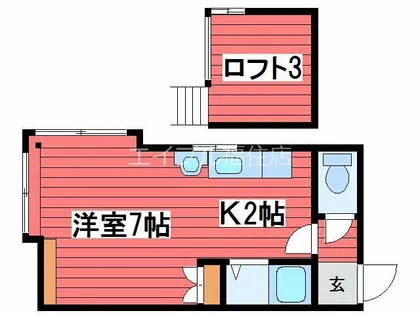 パークサイドヴィラ【2階】の間取り