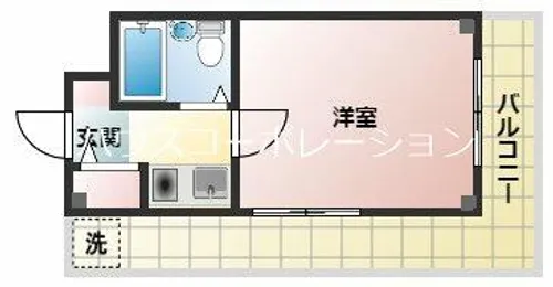 近松ビル【4階】の間取り