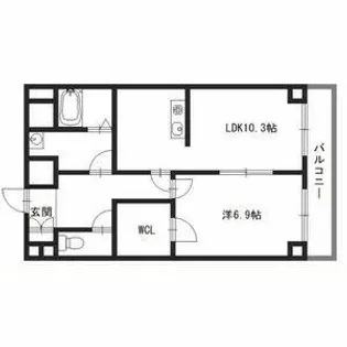 Capital.i姫路【803号室】の間取り