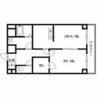 Capital.i姫路【803号室】の間取り