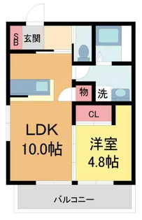 トレッフ【301号室】の間取り