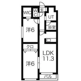 プリマベーラ【2階】の間取り
