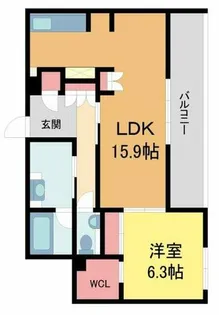 シークリサンス岡本【3階】の間取り