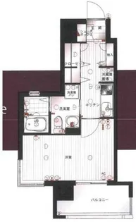 福岡県福岡市中央区六本松4丁目【マンション】の間取り