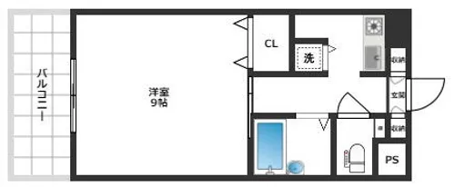 モジュール【402号室】の間取り