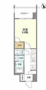 リビオメゾン西天満【11階】の間取り