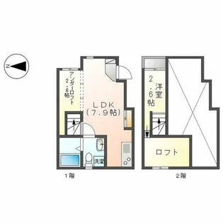 Maison Blanche(メゾンブランシュ)【1階】の間取り