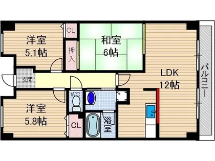 ステラハイム【2階】の間取り