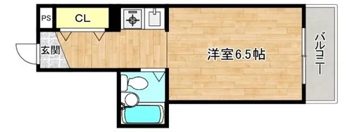 メゾンポエム【2階】の間取り