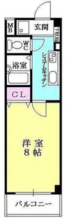 ロイヤル西宮【602号室】の間取り