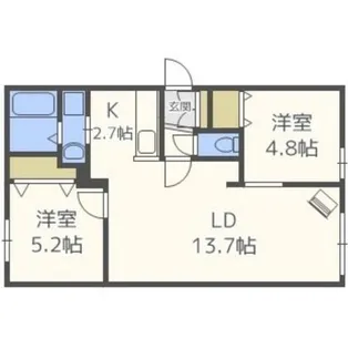 solaie N36【2階】の間取り