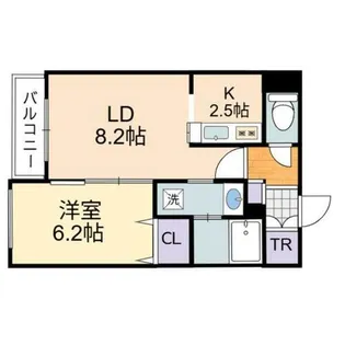 ラピス山の手【3階】の間取り