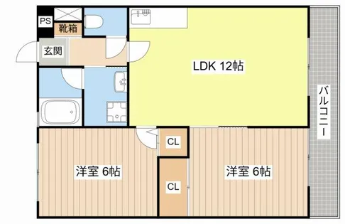 エルフォート31【504号室】の間取り