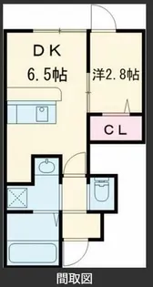 シュヴァン天領【103号室】の間取り