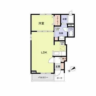 エミュール5【1階】の間取り