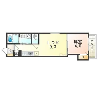 F asecia RIGEL【2階】の間取り