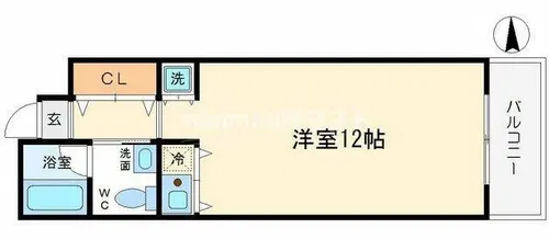 ZEN【8階】の間取り