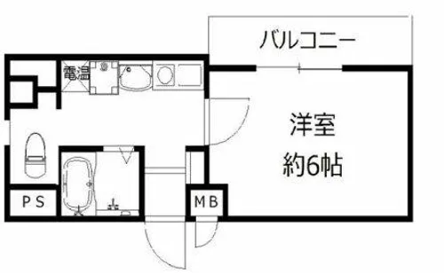 EST布施【7階】の間取り
