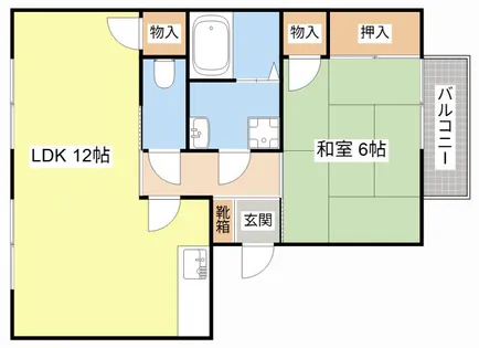 ビレッジ・グリーングラス【102号室】の間取り