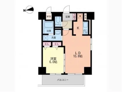 サンセリテ至誠会松崎町【3階】の間取り