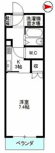 セレクト・イン・浦島【202号室】の間取り