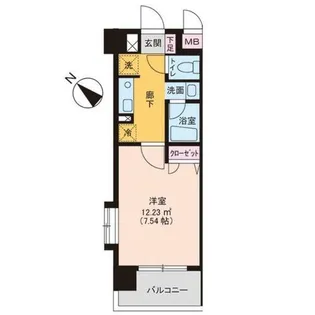 福岡県春日市春日原東町1丁目【マンション】の間取り