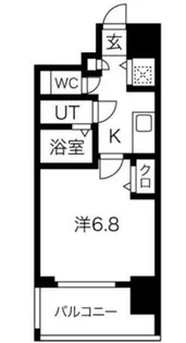 セオリー大阪ベイステージ【9階】の間取り