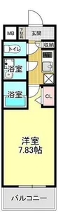 JMFレジデンス大阪福島【1106号室】の間取り