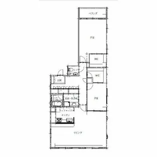 エテルナ本陣【7階】の間取り