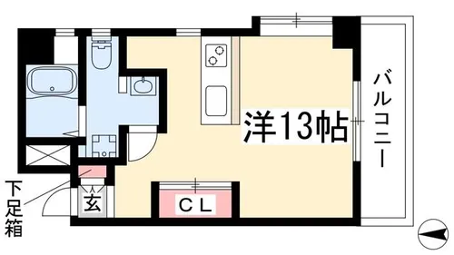 Life inn桜山【502号室】の間取り