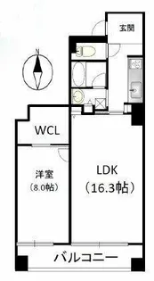 ブラービ南船場【12階】の間取り