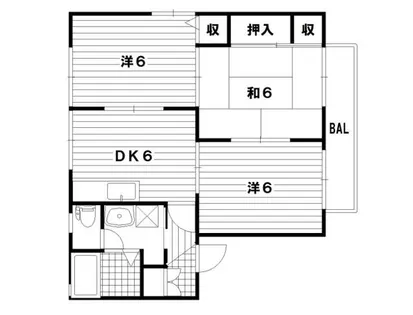 福岡県福岡市城南区東油山1丁目【アパート】の間取り