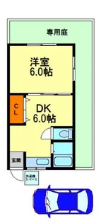 加茂の荘【1階】の間取り