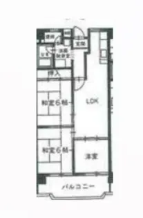 メゾン今在家【2階】の間取り