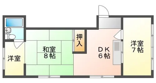 平賀マンション【2階】の間取り