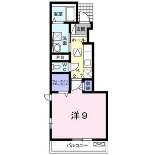 シャイン【1階】の間取り