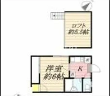 メゾネットY&AⅡ【1階】の間取り