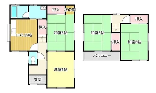 兵庫県加古川市尾上町養田【一戸建】の間取り