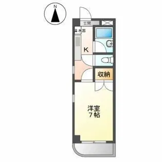 ヤマヨシマンション【3D号室】の間取り