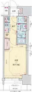 プレサンスジェネ新栄町駅前葵【11階】の間取り