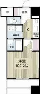 レジディア久屋大通【7階】の間取り