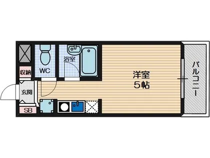 メゾンクラーラ【1階】の間取り