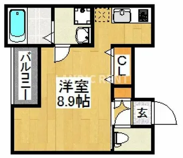 Branche藤崎【5階】の間取り