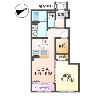 ウィステリア【1階】の間取り