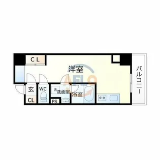 森之宮スカイガーデンハウス【5階】の間取り